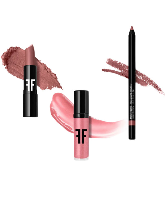 Holiday Soft Pink Lip Set